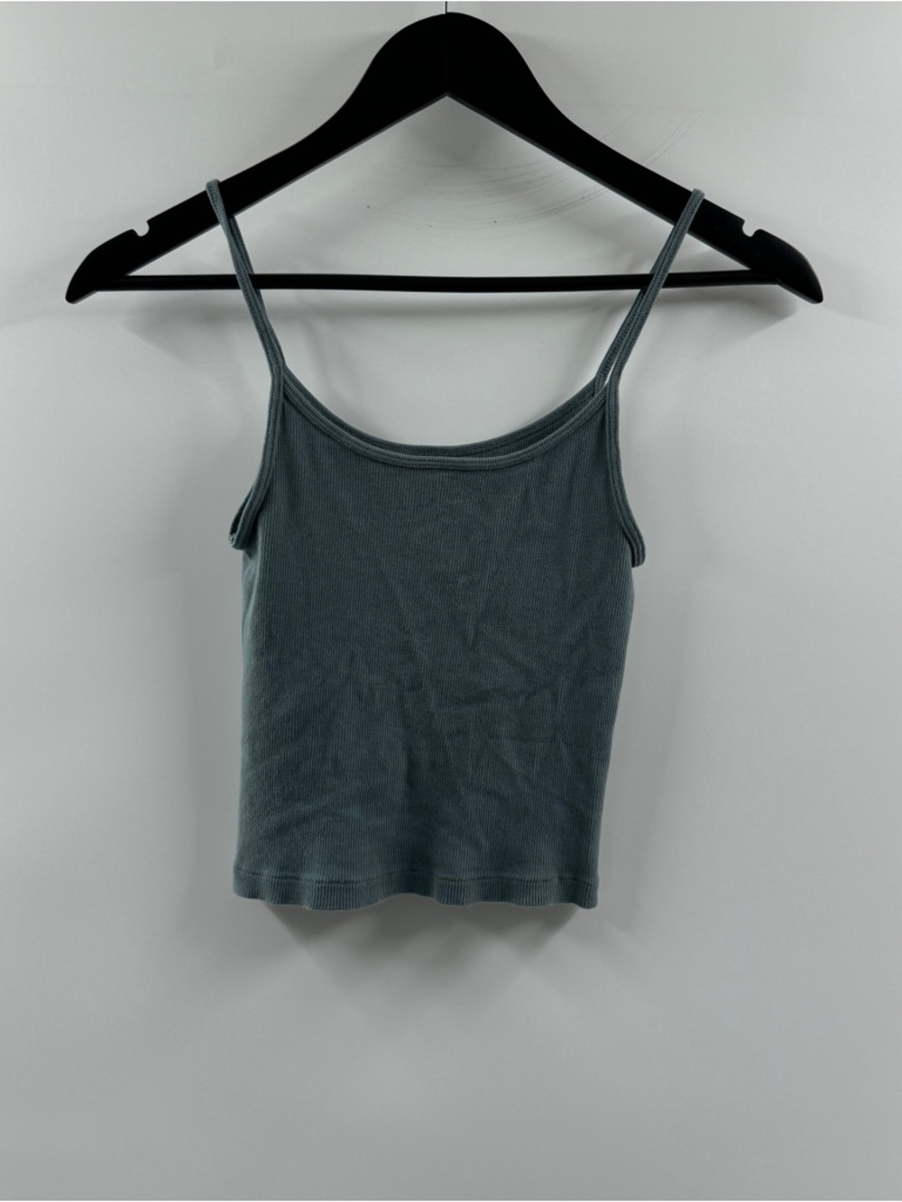 Brandy Melville Blue Ribbed Tank Top – One Size